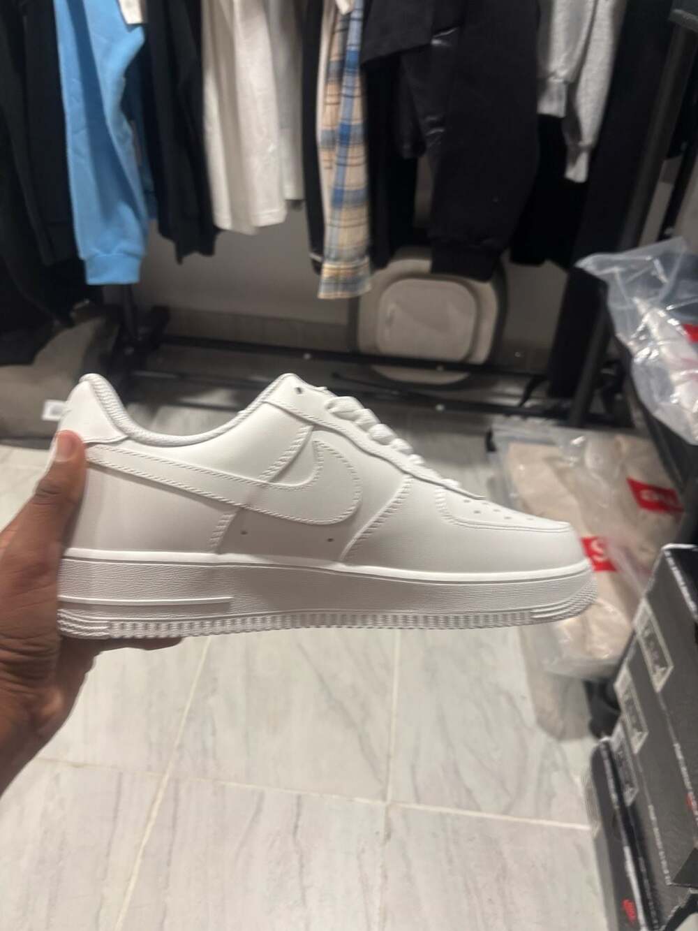 Nike Air Force 1 '07 Low Triple White Leather